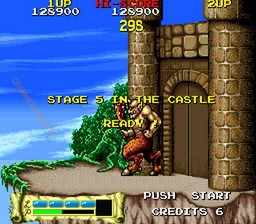 une photo d'Ã©cran de The Astyanax sur Arcade